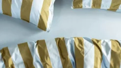 Essenza Minte Stripe dekbedovertrek