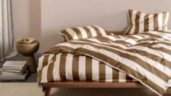 Essenza Minte Stripe dekbedovertrek