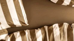 Essenza Minte Stripe dekbedovertrek