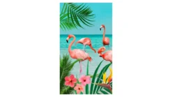 Good Morning Flamingo strandlaken