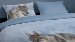 Good Morning Snow Wolf dekbedovertrek