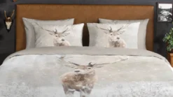 Good Morning Snowydeer flanel dekbedovertrek