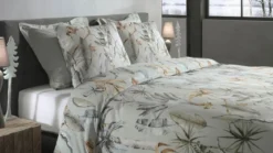 Heckettlane Areca flanel dekbedovertrek