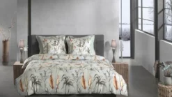 Heckettlane Areca flanel dekbedovertrek