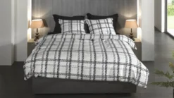 Heckettlane Enio flanel dekbedovertrek