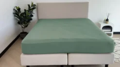 Kayori Kai katoen topper hoeslaken