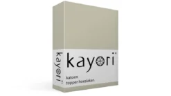 Kayori Kai katoen topper hoeslaken