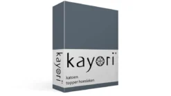 Kayori Kai katoen topper hoeslaken