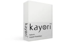 Kayori Kai katoen topper hoeslaken