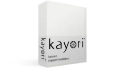 Kayori Kai katoen topper hoeslaken