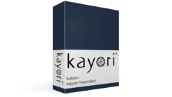 Kayori Kai katoen topper hoeslaken