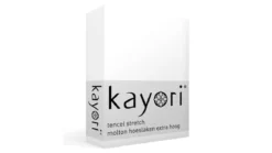 Kayori Neru Tencel stretch molton hoeslaken extra hoog