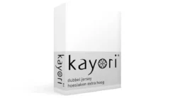 Kayori Saiko dubbel jersey hoeslaken extra hoog
