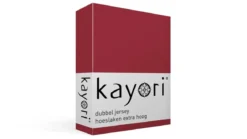 Kayori Saiko dubbel jersey hoeslaken extra hoog