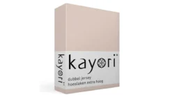 Kayori Saiko dubbel jersey hoeslaken extra hoog