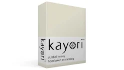 Kayori Saiko dubbel jersey hoeslaken extra hoog