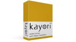 Kayori Saiko dubbel jersey split-topper hoeslaken