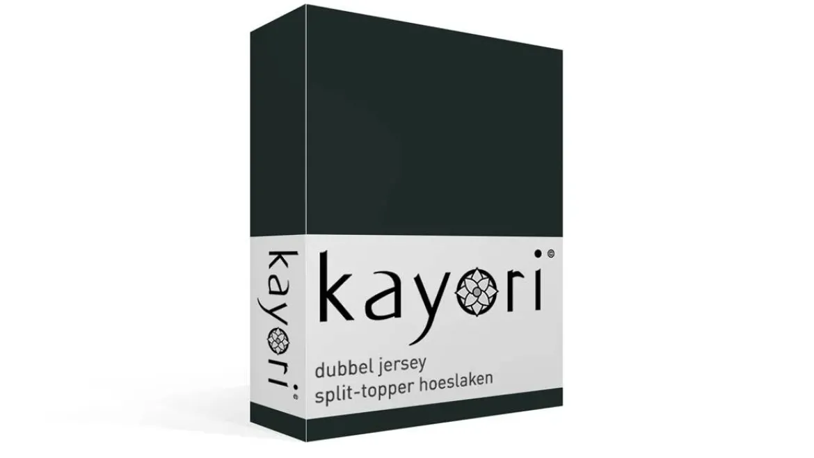 Kayori Saiko dubbel jersey split-topper hoeslaken
