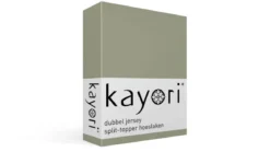 Kayori Saiko dubbel jersey split-topper hoeslaken