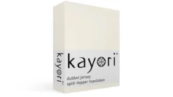 Kayori Saiko dubbel jersey split-topper hoeslaken