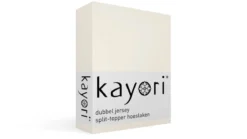 Kayori Saiko dubbel jersey split-topper hoeslaken