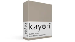 Kayori Saiko dubbel jersey split-topper hoeslaken