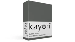 Kayori Saiko dubbel jersey split-topper hoeslaken