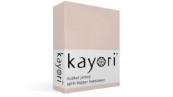 Kayori Saiko dubbel jersey split-topper hoeslaken