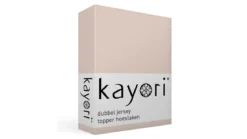 Kayori Saiko dubbel jersey topper hoeslaken