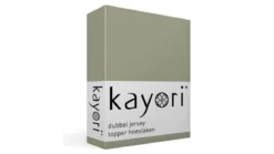 Kayori Saiko dubbel jersey topper hoeslaken