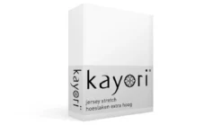 Kayori Shizu jersey stretch hoeslaken extra hoog