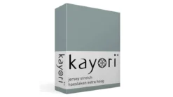 Kayori Shizu jersey stretch hoeslaken extra hoog