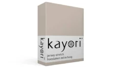 Kayori Shizu jersey stretch hoeslaken extra hoog
