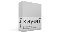 Kayori Shizu jersey stretch hoeslaken extra hoog