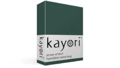 Kayori Shizu jersey stretch hoeslaken extra hoog