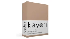 Kayori Shizu jersey stretch hoeslaken extra hoog