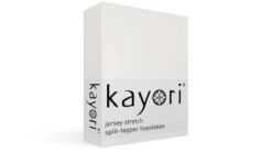 Kayori Shizu jersey stretch split-topper hoeslaken