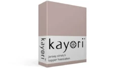 Kayori Shizu jersey stretch topper hoeslaken