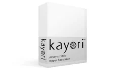 Kayori Shizu jersey stretch topper hoeslaken