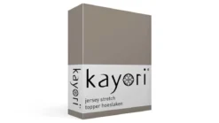 Kayori Shizu jersey stretch topper hoeslaken