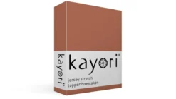 Kayori Shizu jersey stretch topper hoeslaken