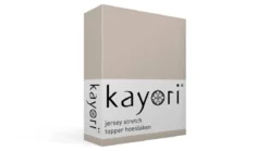 Kayori Shizu jersey stretch topper hoeslaken