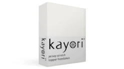 Kayori Shizu jersey stretch topper hoeslaken