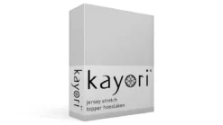 Kayori Shizu jersey stretch topper hoeslaken