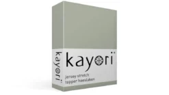 Kayori Shizu jersey stretch topper hoeslaken