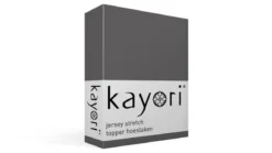 Kayori Shizu jersey stretch topper hoeslaken