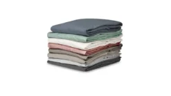 Kayori Shizu percale katoen hoeslaken extra hoog