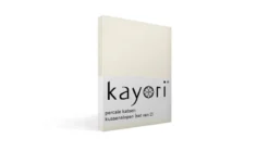 Kayori Shizu percale katoen kussenslopen (set van 2)