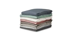 Kayori Shizu percale katoen split-topper hoeslaken
