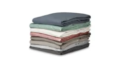 Kayori Shizu percale katoen topper hoeslaken